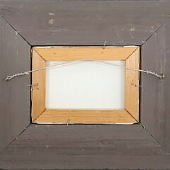 Robert Stark Jr. Miniature Oil on Canvas “Red Sail on the Pond”