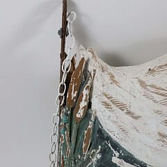 Antique Folk Art Painted Swan Trade Sign
