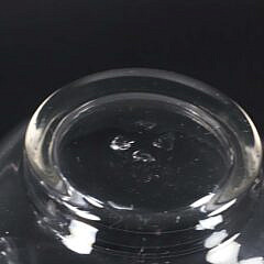 Two Simon Pearce Blown Glass Bowls