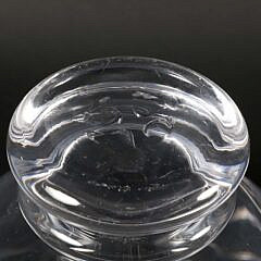 Two Simon Pearce Blown Glass Bowls