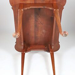 Richard Dunham Bench Made Mahogany Newport Rhode Island Style Tea Table