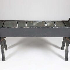 Gerry Scheide “Nantucket Harbor View” Decorated Antique Buggy Bench