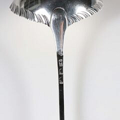 George III Sterling Silver Soup Ladle, Mark of Thomas & William Chawner, London, 1771
