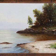 Humphrey Oil on Canvas “Coastal Seascape”