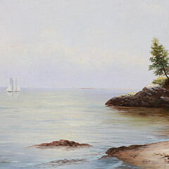 Humphrey Oil on Canvas “Coastal Seascape”