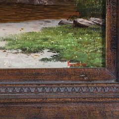 Humphrey Oil on Canvas “Coastal Seascape”