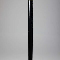 Rose Quartz Ball Knob Walking Stick, 19th Century