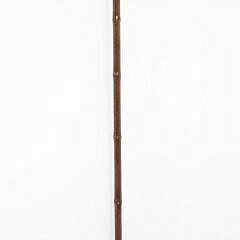Tiger’s Eye Orb Grip Walking Stick, 19th Century