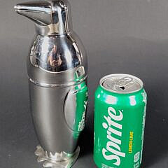 Vintage Small Size Chrome Plated Figural Penguin Cocktail Shaker
