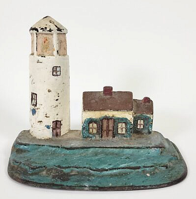 1690-1865 Lighthouse Doorstop A