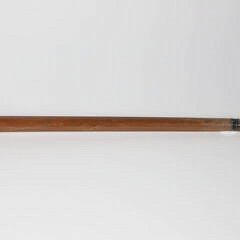 Whaler Made Clenched Fist with Serpent Walking Stick, 19th Century