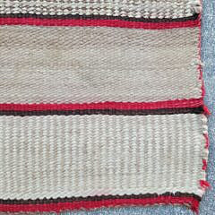Vintage Navajo Dine Native American Indian Saddle Blanket Weaving