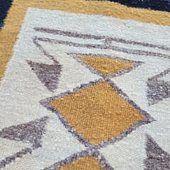 Vintage Diminutive Navajo Dine Native American Indian Weaving