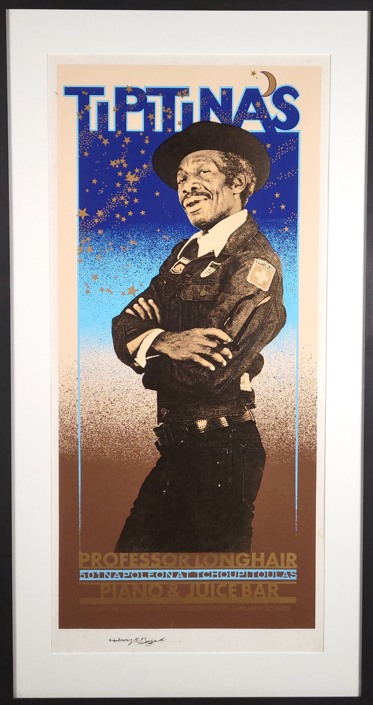 Vintage Professor Longhair Tipitina's New Orleans Jazz Concert