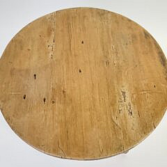 Antique English Pine Cricket Pub Table