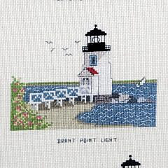 1723-1865 Lighthouse Embroidery A