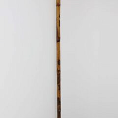 Asian Figural Carved Grip Walking Stick, 19th Century