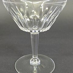 Vintage Baccarat Cut Crystal Wine Glasses and Decanter