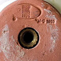 Vintage Mackenzie Childs Hand Decorated Ceramic Furniture Knob Drawer Pulls