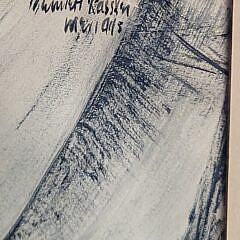 Marguerite Bennett Kassler (American 1893-1956) Mixed Media “Hauling The Catch”