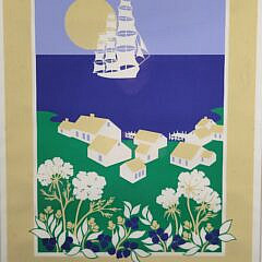 1745-1865 Nantucket Serigraph A