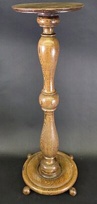 1749-1865 Oak Pedestal A