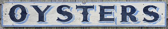 1750-1865 Oyesters Sign A