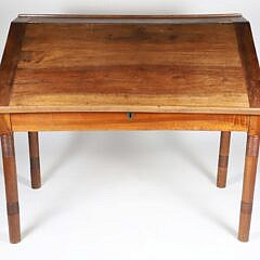 Walnut Slant Lid Architect’s Desk, 19th Century