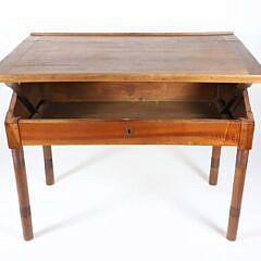 Walnut Slant Lid Architect’s Desk, 19th Century