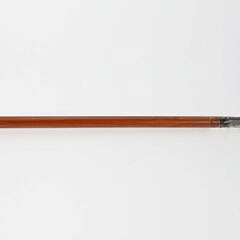 European Enamel, Rose Quartz, and Sterling Silver Walking Stick, 19th Century