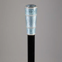 Art Deco Enamel Grip Walking Stick