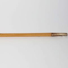 Jeweled Gilt Crown Walking Stick, 19th Century