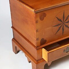 Eldred Wheeler Inlaid Two-Drawer Blanket Chest