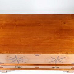 Eldred Wheeler Inlaid Two-Drawer Blanket Chest