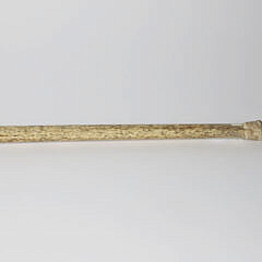 Whaler Made Knob Grip Walking Stick, 19th Century