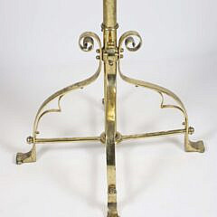 English Victorian Gothic Style Brass Lectern or Music Stand, 19th Century