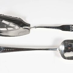 George III Spoon and Fish Slice