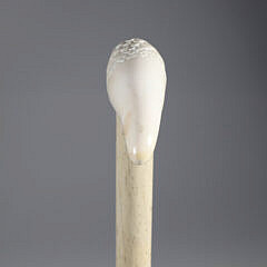 Whaler Made Bird Grip Walking Stick, 19th Century