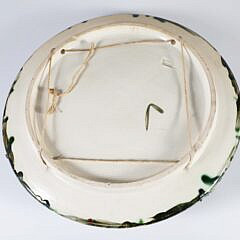 Vintage Palissy Majolica Lobster Plate