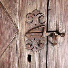 Colonial Carved Two-Door Cupboard, 18th Century