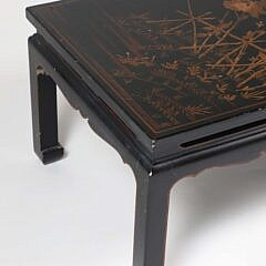 Black Lacquer Chinese Coffee Table
