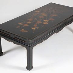 Black Lacquer Chinese Coffee Table