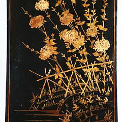 Black Lacquer Chinese Coffee Table