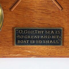 Kenyon Seth Thomas Clock Barometer Set from the Yacht “Wayfarer”