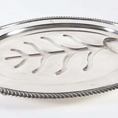 Gumps, San Francisco Silver Plated Well and Tree Platter