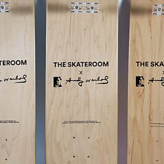 Group of Three Andy Warhol Campbell Soup Skate Boards