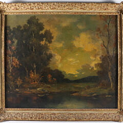 Michael Sherlingh Oil on Canvas "Landscape"