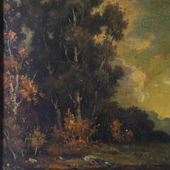 Michael Sherlingh Oil on Canvas “Landscape”