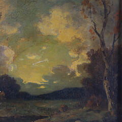 Michael Sherlingh Oil on Canvas “Landscape”