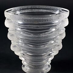 Rene Lalique France “Saint Marc” Vase, circa 1937